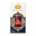 زعفران عباس زاده ۳ گرمی کریستال-خرید زعفران اصل با کیفیت ممتاز